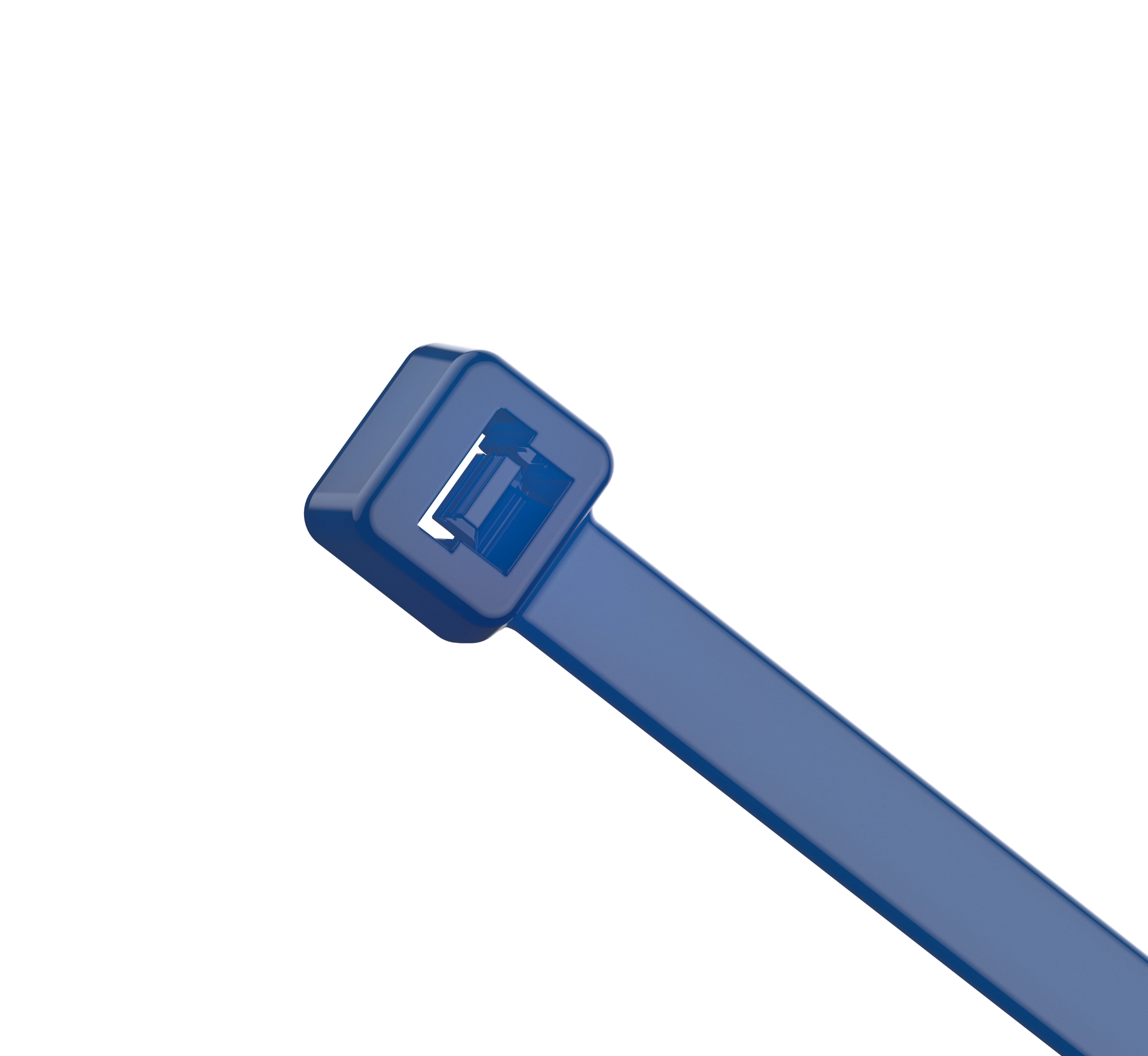 dark blue cable tie details