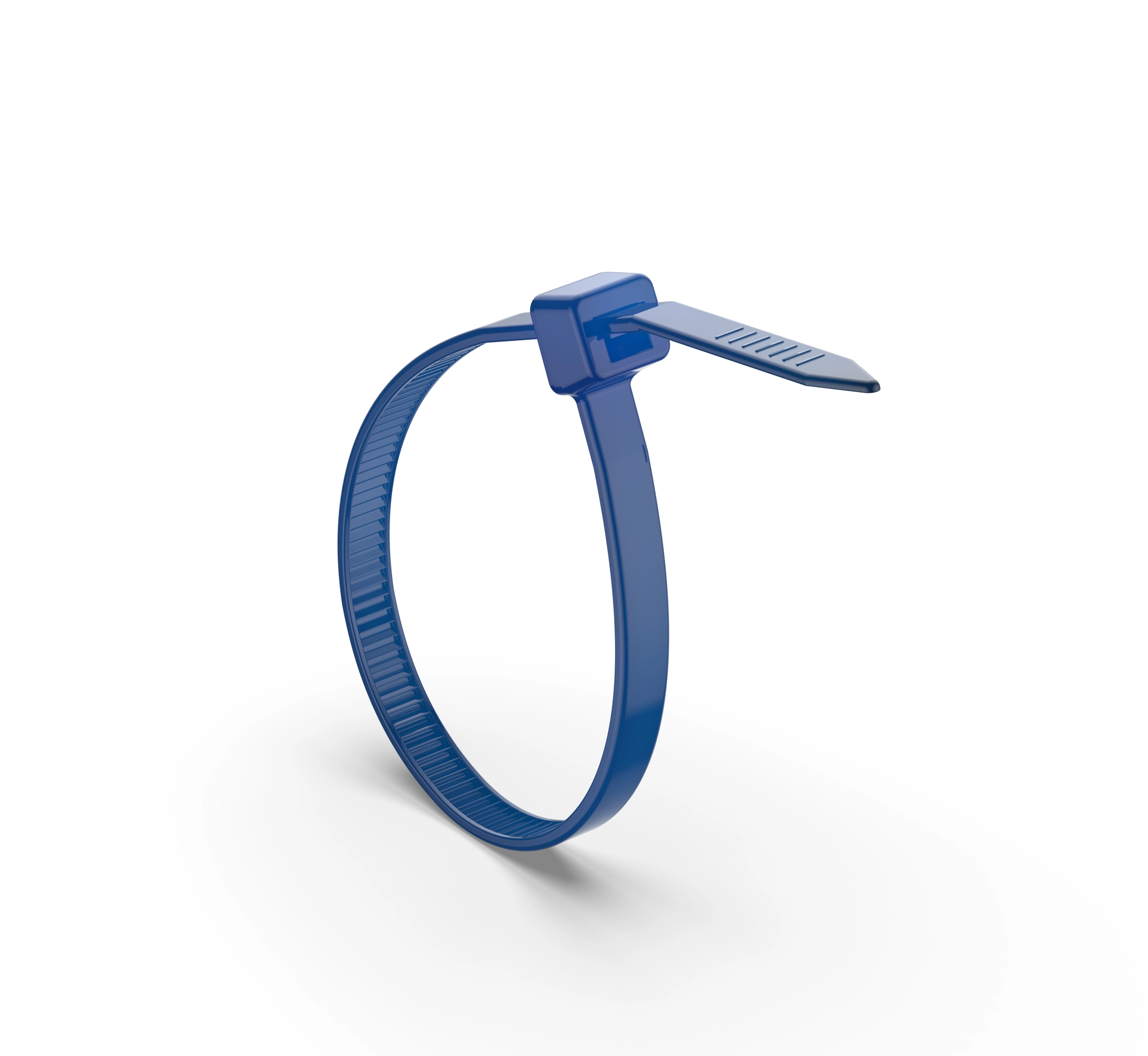 dark blue cable tie